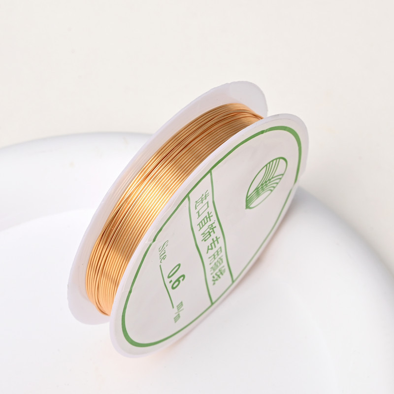 Copper silk threads
