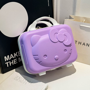 Melody Cosmetic Case Pp Password Box 14inch Suitcase Suitcase Cartoon Wedding Souvenir Storage Suitcase