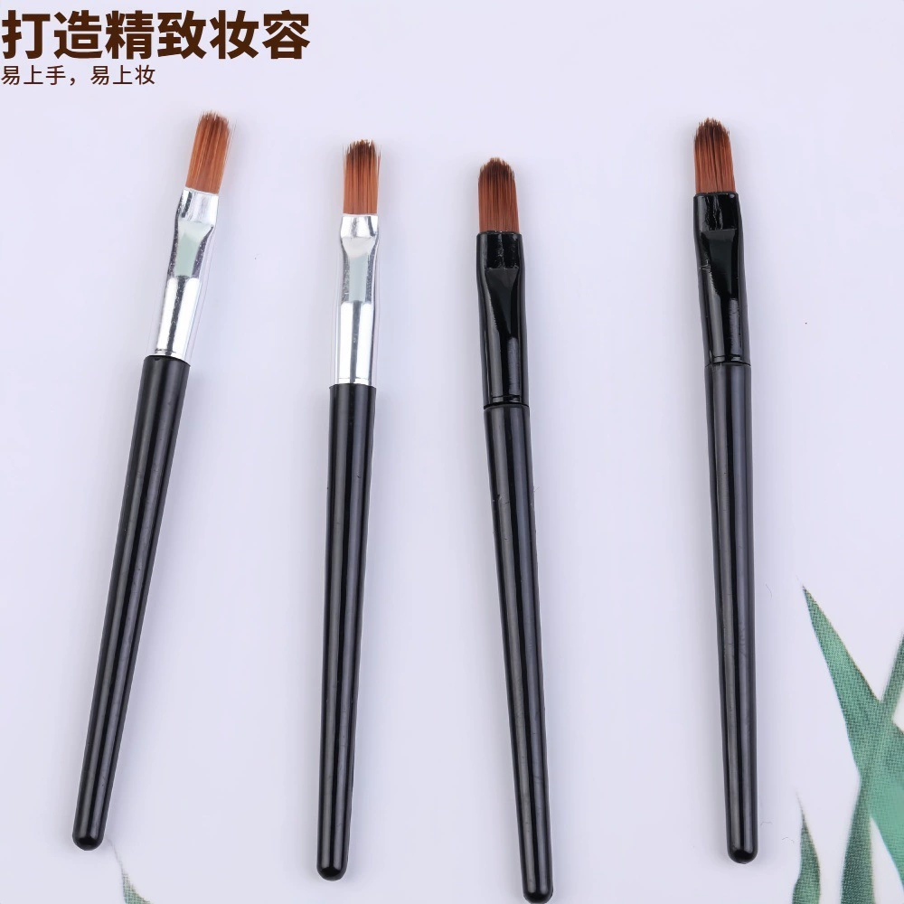 Производитель источника товаров щетка для бровей щетка для губ 7,5 см щетка для макияжа глаз маленькая щетка для теней для век инструмент для макияжа оптом