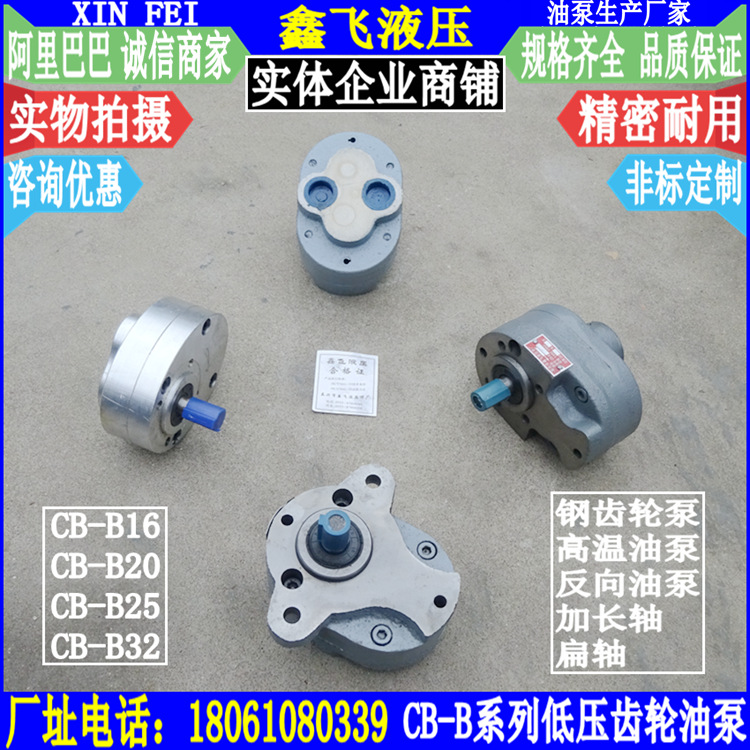 CB-B16CB-B20CB-B25CB-B32低压齿轮油泵液压泵齿轮泵抽油泵机油