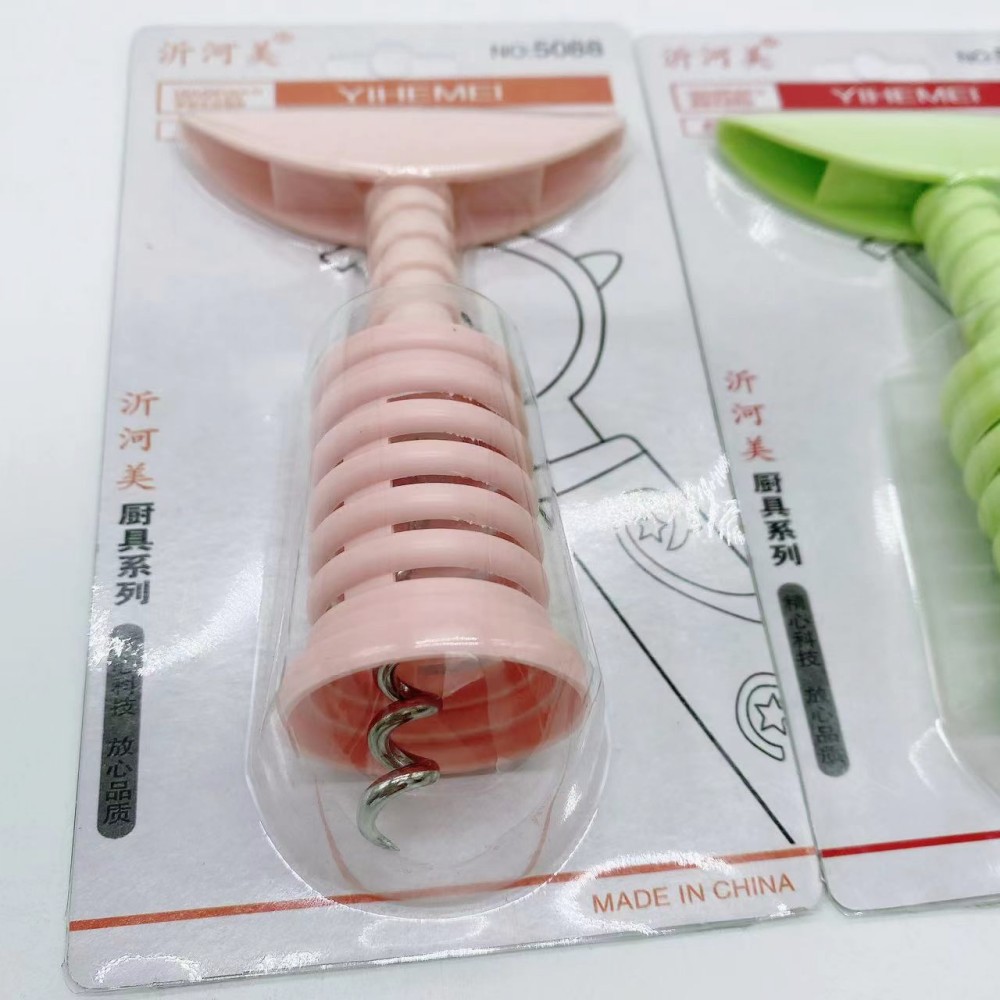 Creativo multifuncional abridor de botellas de vino destornillador abridor de botellas de vino abridor de botellas de plástico abridor de botellas de champán