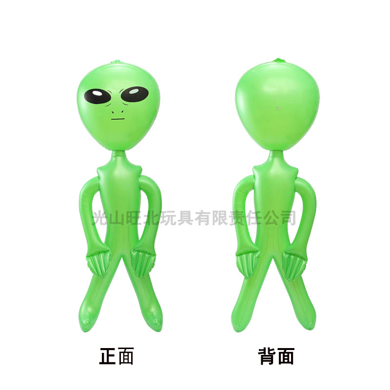 スポット供給PVCインフレータブル宇宙人玩具インフレータブル人形ハロウィーンパーティーインタラクティブバー人形装飾|undefined