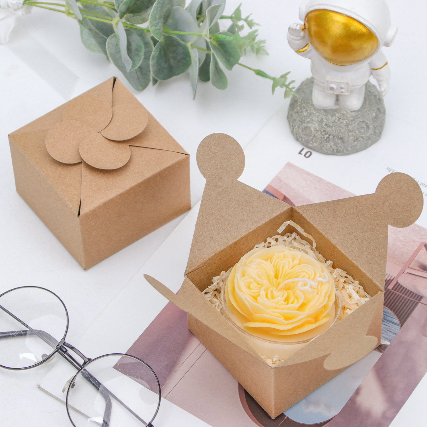 13g Weight Gift Box Event & Party Supplies 1 Piece Quantity Holiday, Wedding, Party Occasion Wedding Festival Solid Color Pattern Wedding Solid Color Paper Holiday Wedding Party Gift Box Gift Wrapping Supplies 9