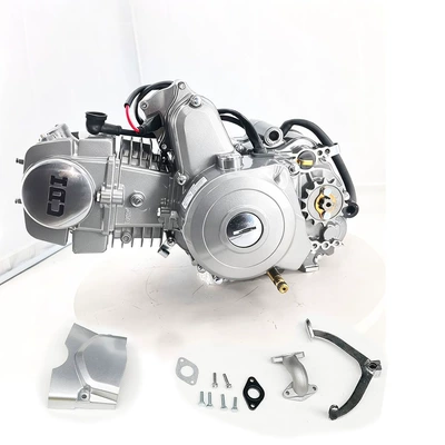 125Cc alüminium silindr başlığı ATV Go-Kart mühərriki, elektrik start, avtomatik mufta