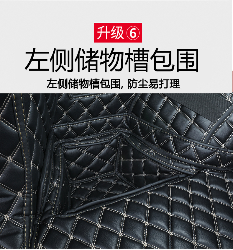 Suitable for 25 Geely Boyue L Fourth Generation Trunk Mats, Fully Surrounded by Atlas Car Interior Supplies Trunk Mats