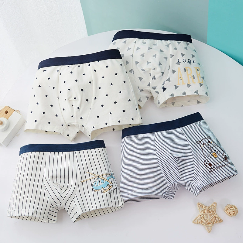 Детский нижний underwear штаны, возраст 10–15 лет, набор разных размеров (M–4XL), комфортная эластичная талия