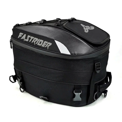 Knight Large Capacity Tail Bag – Motosiklet ləvazimatları və aksesuarları - gray-mark