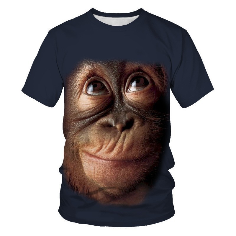新しい夏の 3D プリント Tシャツ半袖 Amazon eBay カジュアルスポーツメンズプリント服面白い|undefined