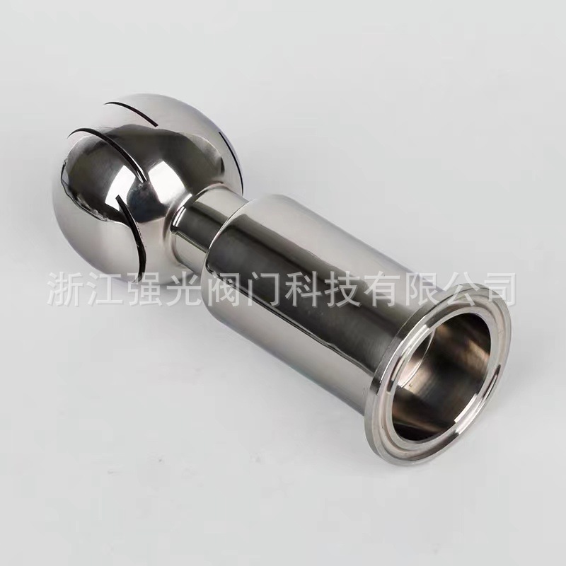 卫生级，不锈钢，食品级，旋转清洗球，快装，固定式，304/316L