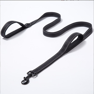 Factory Direct Sales Dog Leash Customization Double-Layer Medium and Large Dog Leash Dog Leash Can Be Customized in Specifications and Colors