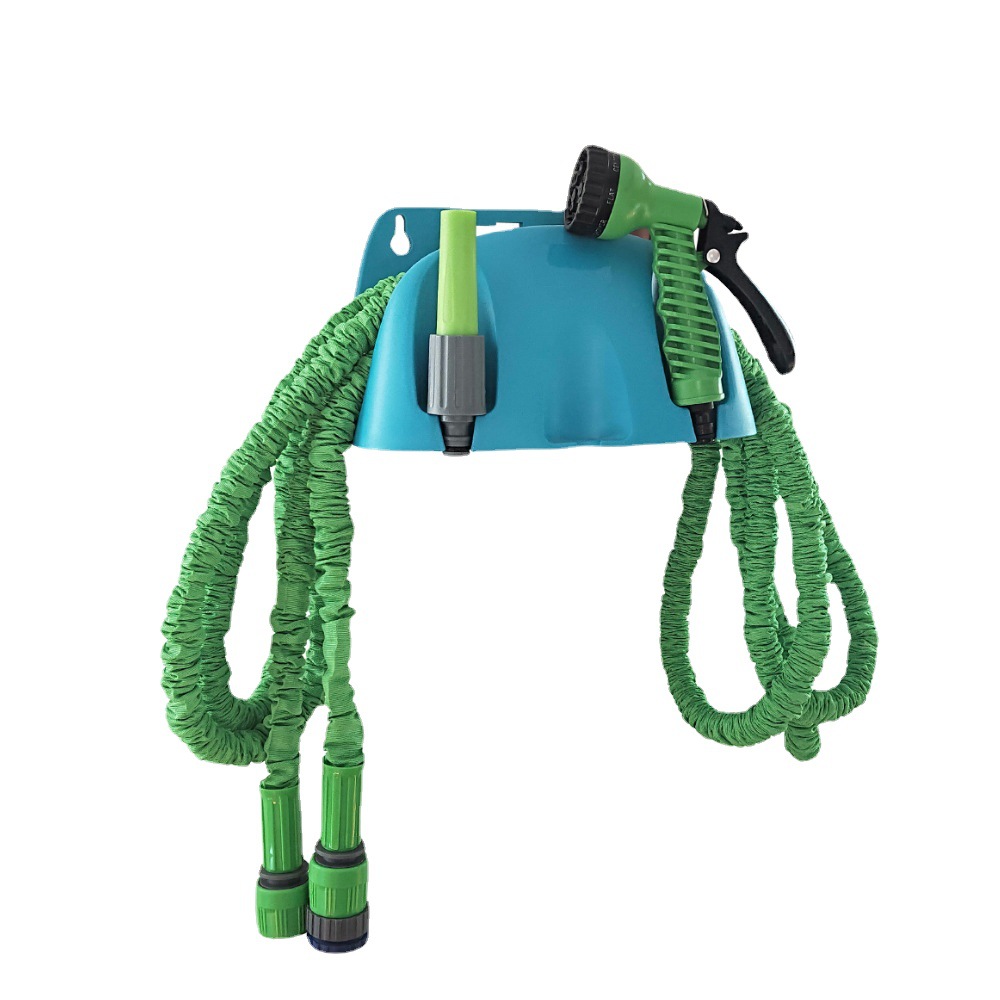 工厂水管收纳架水管缠绕架免打孔挂墙式挂水枪30米缠管绕管水管架