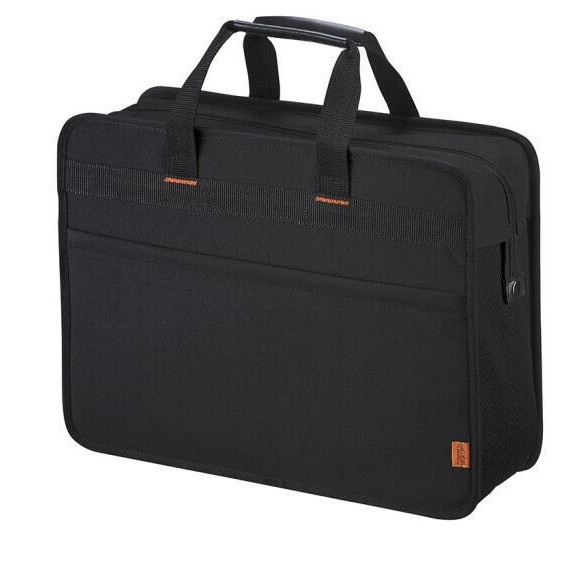 SANWA SUPPLY山业盒式笔记本电脑包文件收纳包BAG-BOX2BK2附密码