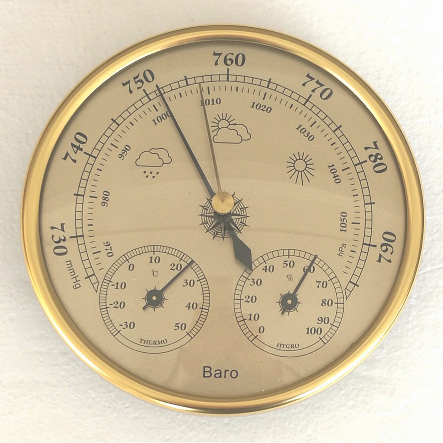 THB9392G-12.8CM��Ȧ��������һ����վ���¶ȼ�,ʪ�ȼ�,��ѹ�ƣ�