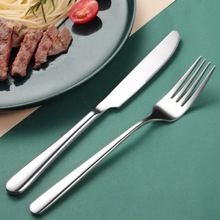 304不锈钢刀叉加厚新款昆廷牛排刀叉套装餐厅酒店餐叉餐刀西餐具