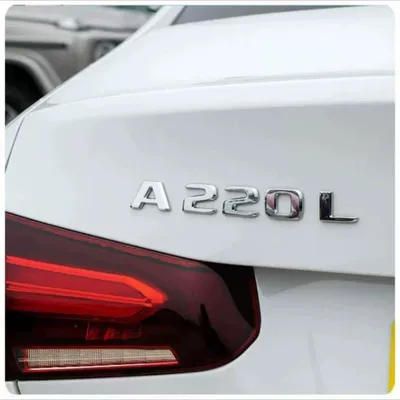 Car logo — rear badge modification - standard-a220l-original-car-model