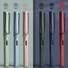 Heat Erasable Sharpening Double-Edged Iridium Gel Pen Student Cartoon Pattern Posture Writing Pen Elementary School Calligraphy Pen