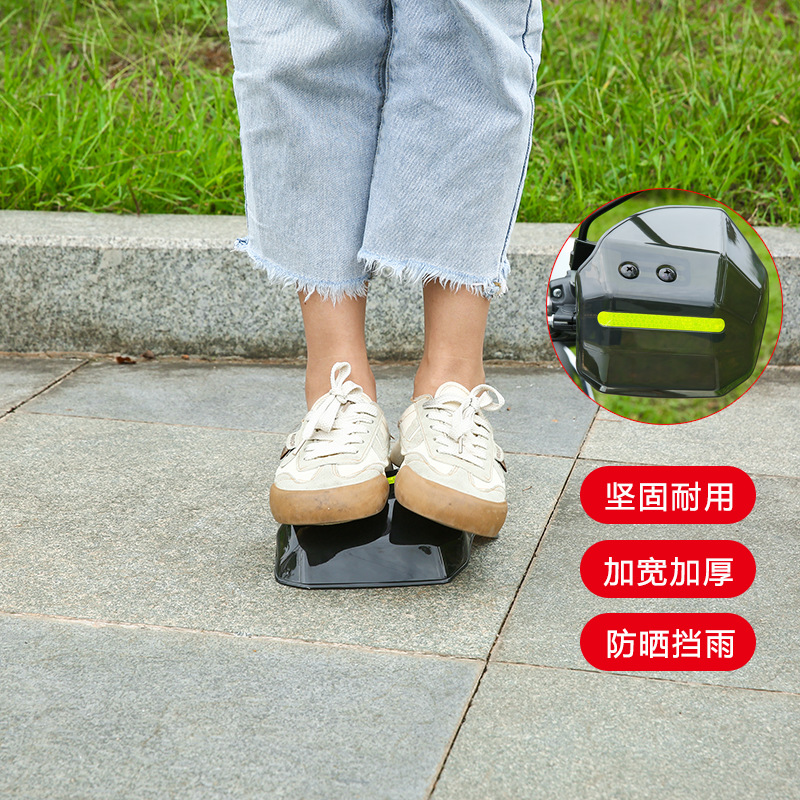 Fabricante coche eléctrico parabrisas batería coche motocicleta mango sombrilla a prueba de polvo cubierta de la lluvia cubierta de la mano universal equipo de protección