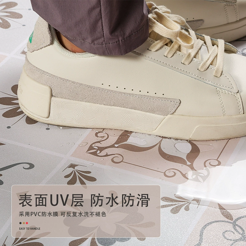 Waterproof self- adhesive non-slip sticker on wall, boho style