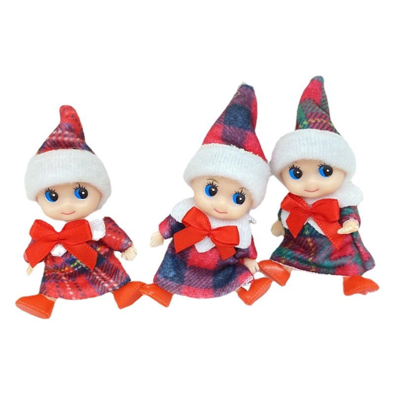 Christmas Elf Doll Baby Elf Doll Christmas Doll Ornaments