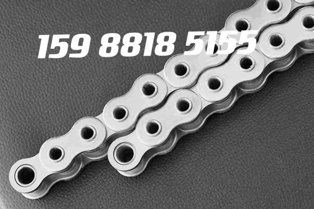 304不锈钢空心链条08B10A12A16A空心销轴链4分 双节距空心链C2082