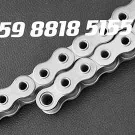 304不锈钢空心链条08B10A12A16A空心销轴链4分 双节距空心链C2082