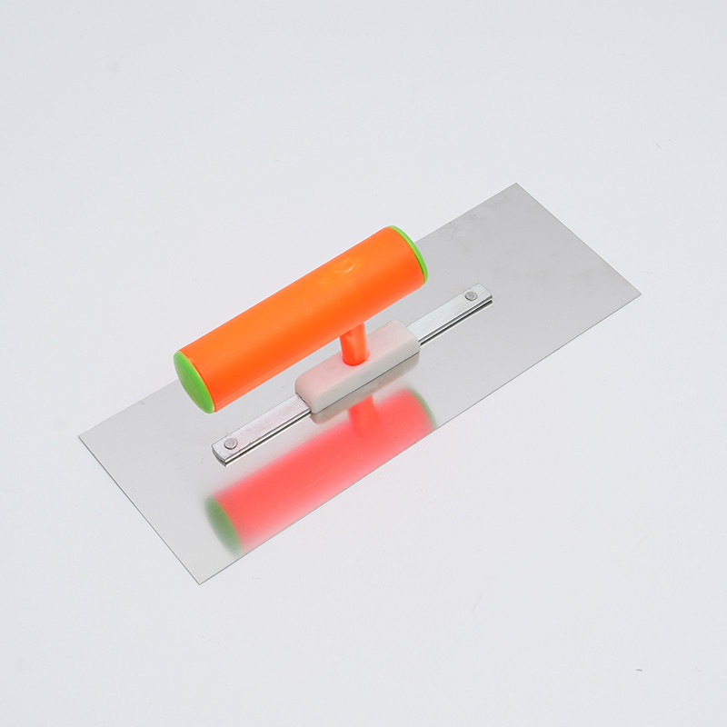 厂家供应塑料柄不锈钢无钉油漆泥板平抹子抹泥板24长腻子