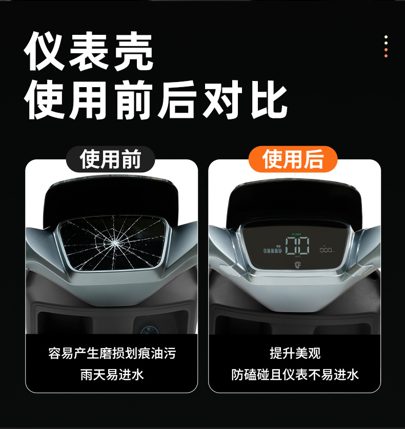 Suitable for Aima Yangwang/A715 Engine Instrument Panel Shell Qihang Ab61/Ab65/Ab63 Screen Protective Cover