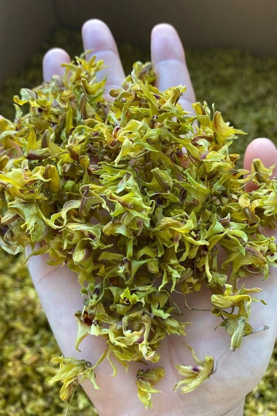 Tie Pi Shi Hu Flower Tea 200g Dried Dendrobium Officinale Flowers Huoshan Origin Wellness Herbal Tea specifications