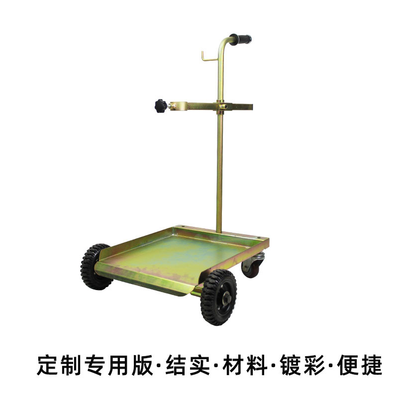 DE - 208 barril eléctrico carro móvil de barril de hierro grueso carro de aceite 170KG carro de barril