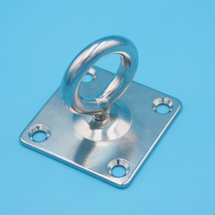Stainless Steel Rotary Buckle Square Rotary Fixed Buckle Lock Plate Fixture Hook and Loop Rope Buckle