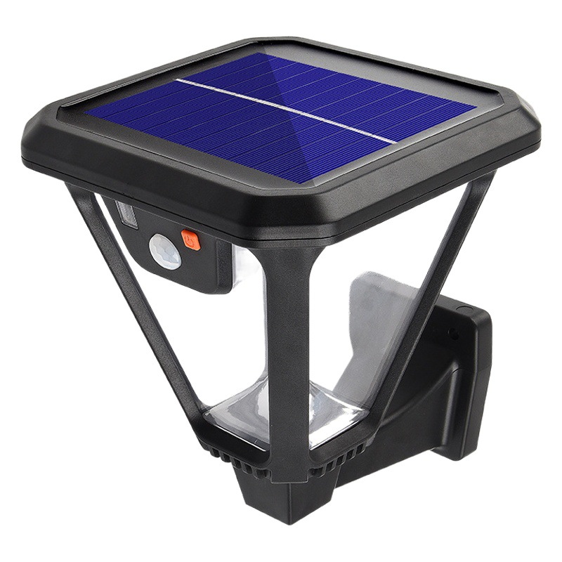 Transfronteriza nueva lámpara de jardín solar al aire libre impermeable lámpara de pared de inducción LED enchufe lámpara de césped lámpara de paisaje al por mayor