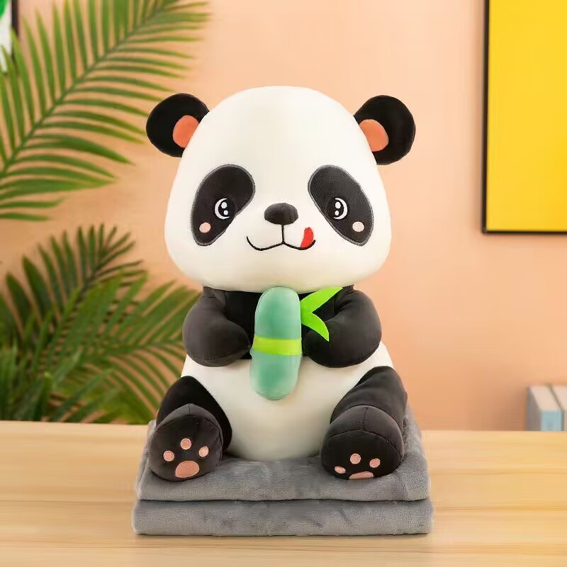 Oficina de dibujos animados almohada edredón de doble propósito almohada cojín del coche multi-funcional manta siesta Comercio exterior al por mayor