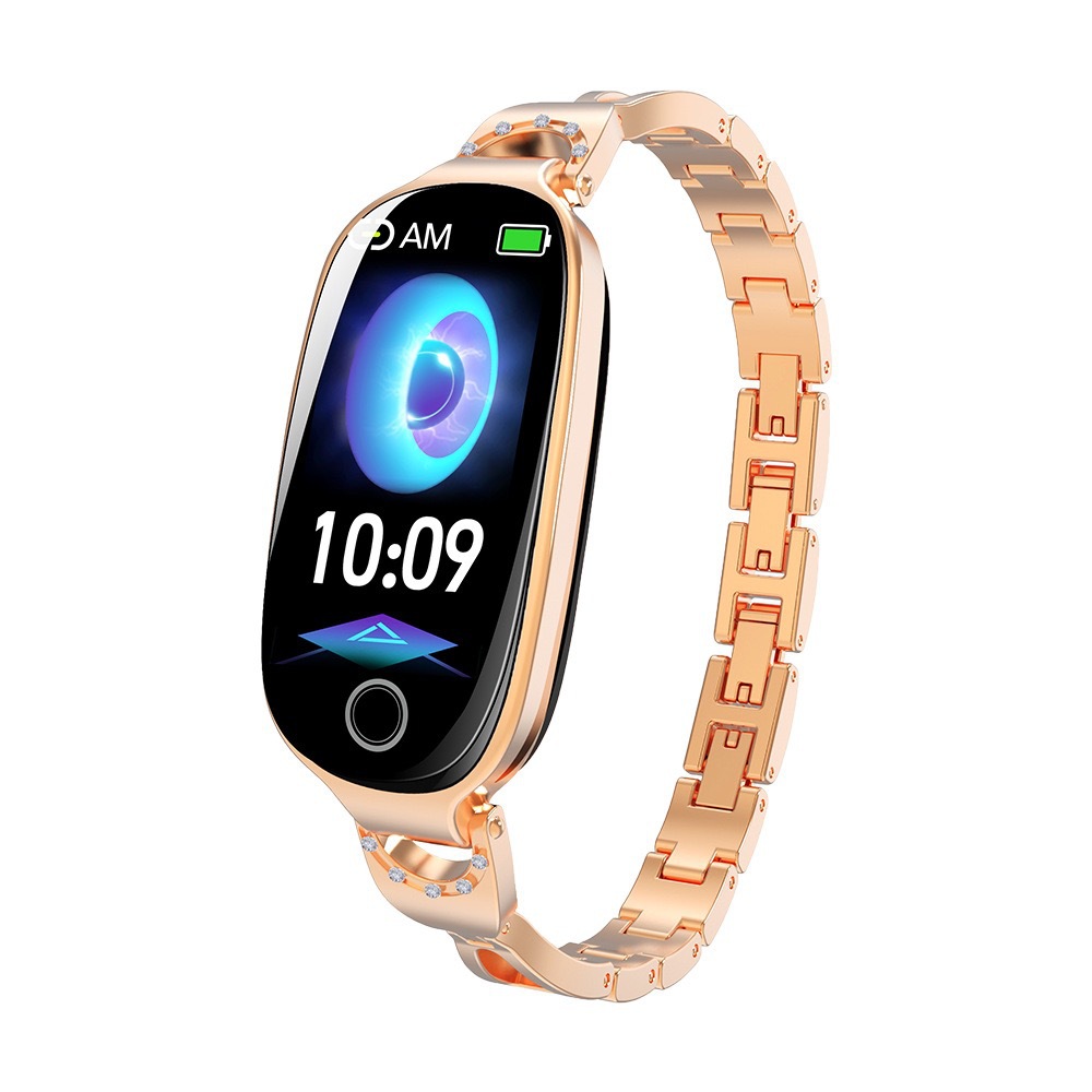 Cross-Border F81 Women's Smart Bracelet Menstrual Period Tracking Red Light Sleep Monitoring Multi-Functional Health Sports Watch