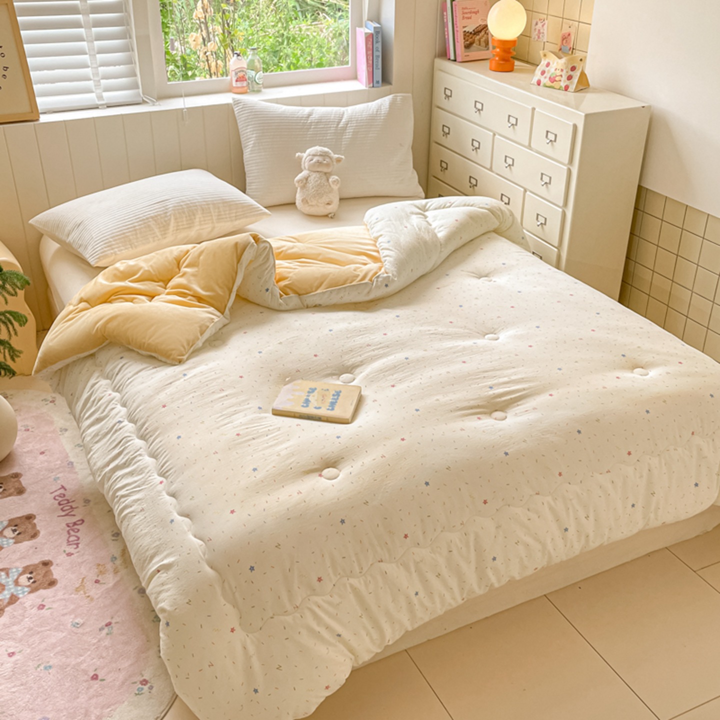 Baby edredón al por mayor edredón núcleo edredón quilted nube sensación de soja invierno cálido edredón de algodón grueso se puede personalizar image 14