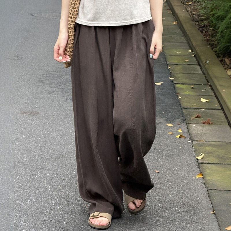 Old Money Style Tencel Linen Pants Casual Long Pants Plus Size 2026 Super Trendy and Beautiful Women's Summer Thin Sports Pants Old Money Style Tencel Linen Pants Casual Long Pants Plus Size 2026 Super Trendy and Beautiful Women's Summer Thin Sports Pants