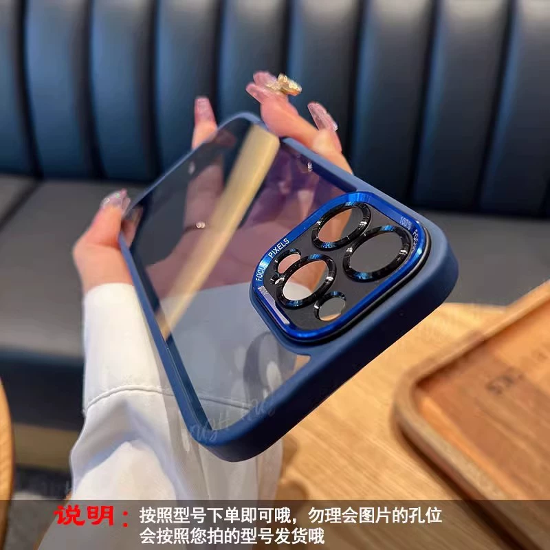 Apple, совместимый iPhone 17, металлический объектив, чехол для телефона, защитный чехол, 17пртмх, стиль высокого качества, iphone, защита от падения
