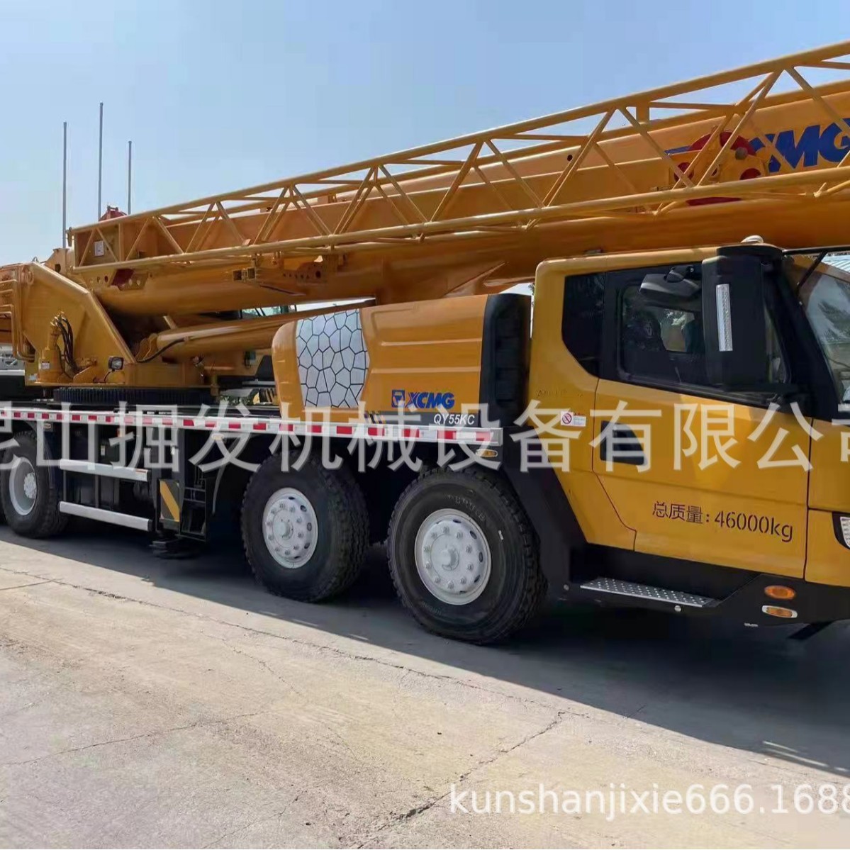 上海出售二手徐工55KC汽车吊 QY50KA QY50KC 50吨吊车