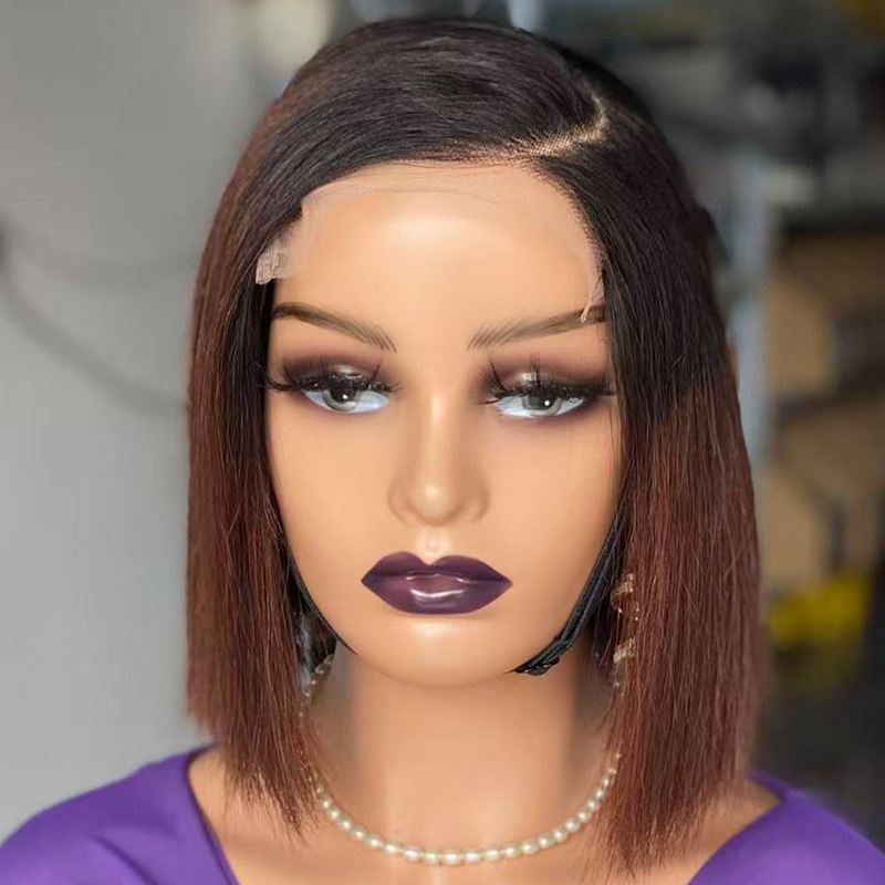 5X5 Vietnam Glueless Wigs Vietnamese Bone Straight Human Hair Wig Export Wigs
