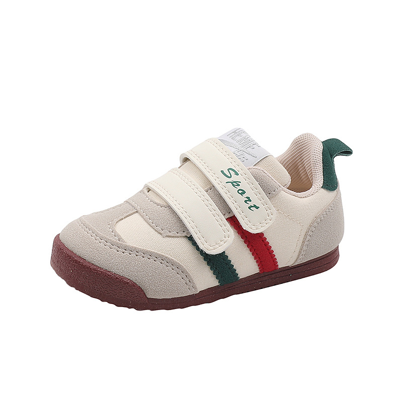 Children's casual low-top sneakers 2024 spring new soft sole lightweight non-slip breathable casual shoes fashion sports shoes_voghion.com