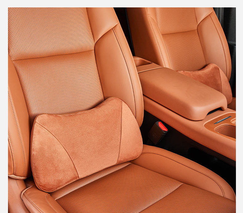 Suitable for 26 Models of Leapmotor C10 Headrests, Special Neck Pillows, Neck Cushions, and Matching Lumbar Support Cushions, Car Headrest and Lumbar Support Set