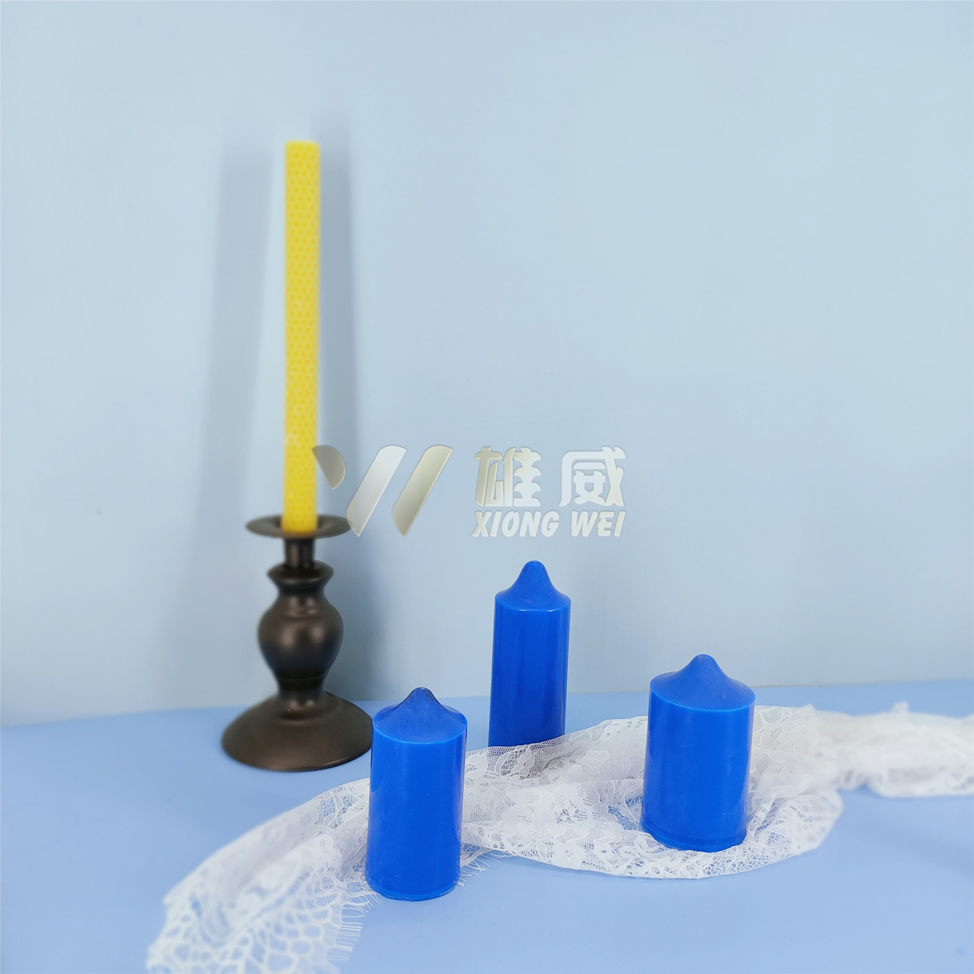 Sunway DIY hecho a mano Iglesia Top aromaterapia acrílico PC vela molde vida adornos ins viento