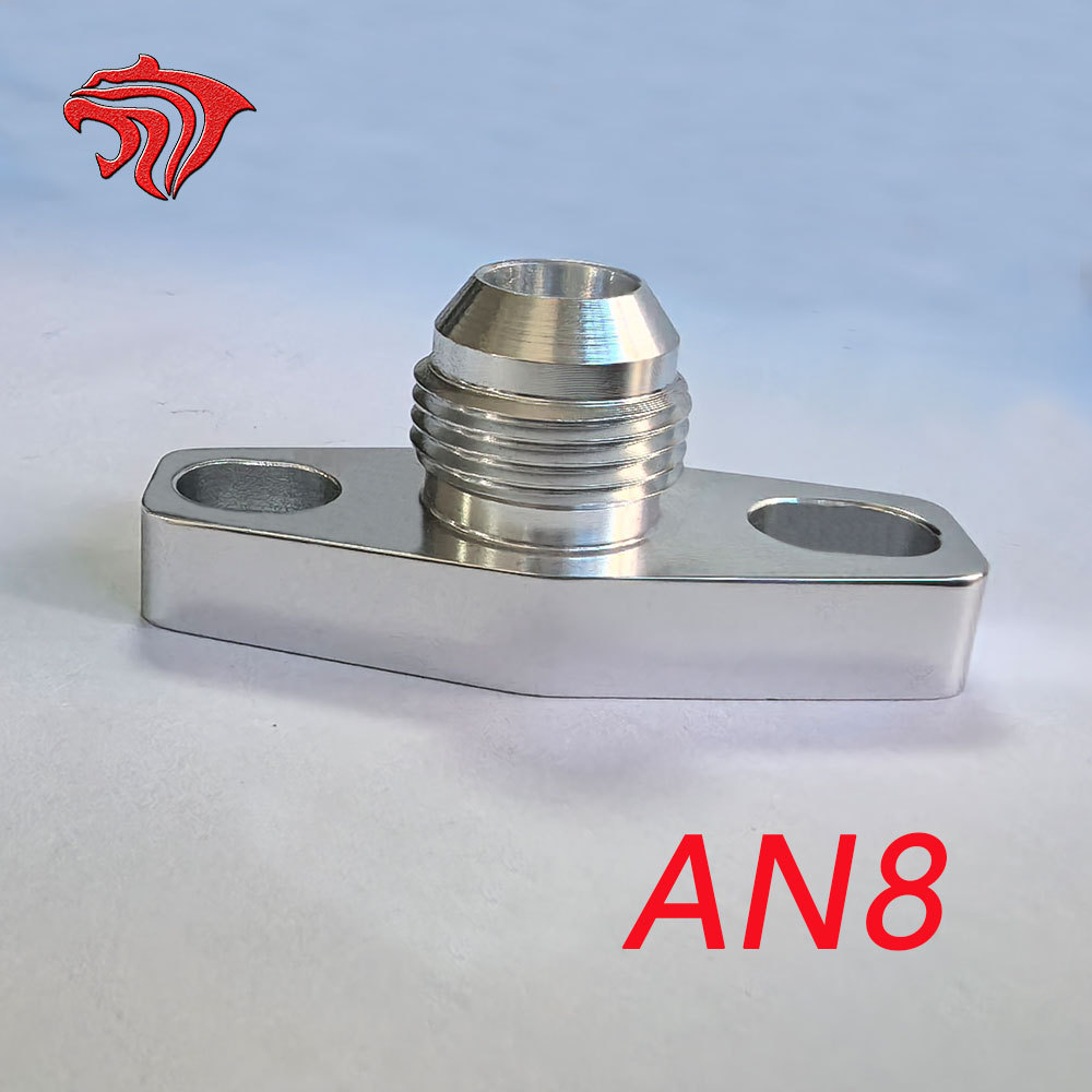 Car Modification Accessories an Aluminum Alloy Gt28Gt30 Turbocharger Flange Turbine Oil Inlet Repair Flange Sleeve