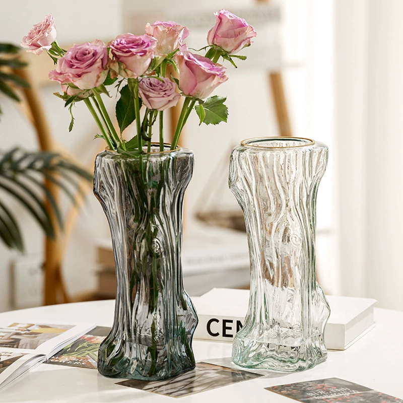 Оптовая продажа Фортуна дерево креативная ваза новый идиллический ветер стеклянная бутылка гидропонная высокая ваза для семейного отдыха интерьер