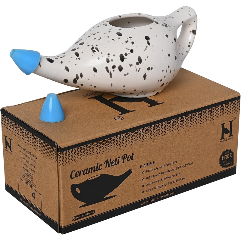 Cross-Border Handmade Ceramic Nasal Wash Pot, High-End and Durable Yoga Nasal Cleaner, Dishwasher-Safe for Personal Care Cross-Border Handmade Ceramic Nasal Wash Pot, High-End and Durable Yoga Nasal Cleaner, Dishwasher-Safe for Personal Care