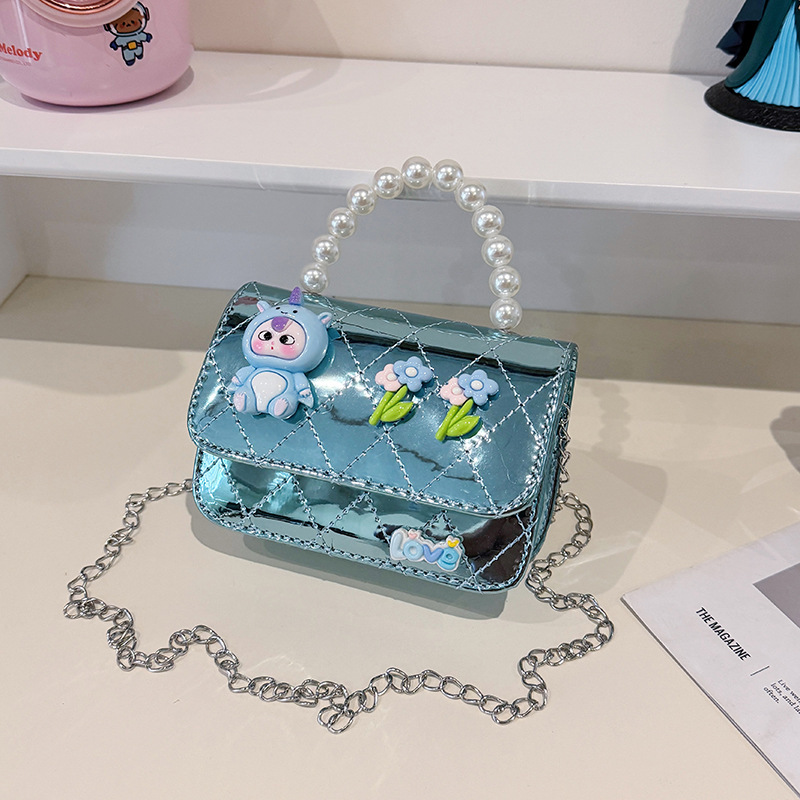 2025 verano nueva bolsa de hombro de viento de fragancia para mujeres espejo para niños extranjero bolsa de combinación Aisha pequeña princesa bolsa de mochila