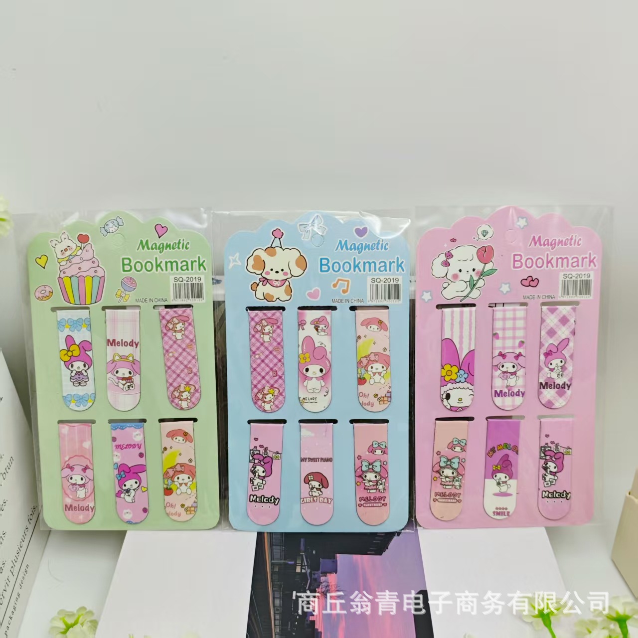 Ventas transfronterizas Hot Stitch 6 en marcadores magnéticos láser de dibujos animados Stitch para estudiantes plegables de doble cara marcadores de clip