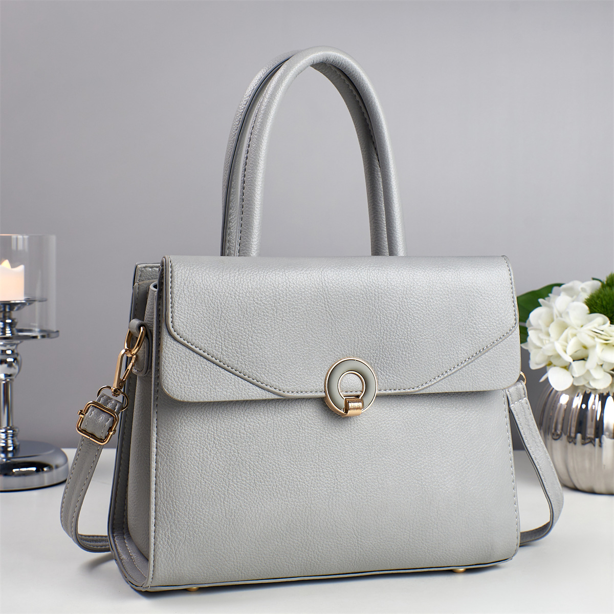 Bolsos de mujer de todo fósforo de moda Bolsos de mensajero de madre de mediana edad de mujer Bolsos de hombro de moda de todo fósforo Bolsos de mujer con textura