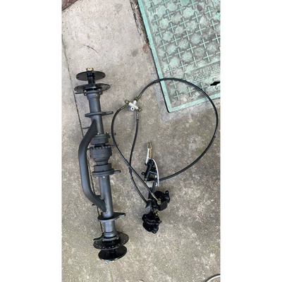 Quad bike, ATV, go-kart Motorcycle frame - 81cm-with-a-two-wheel-brake-system