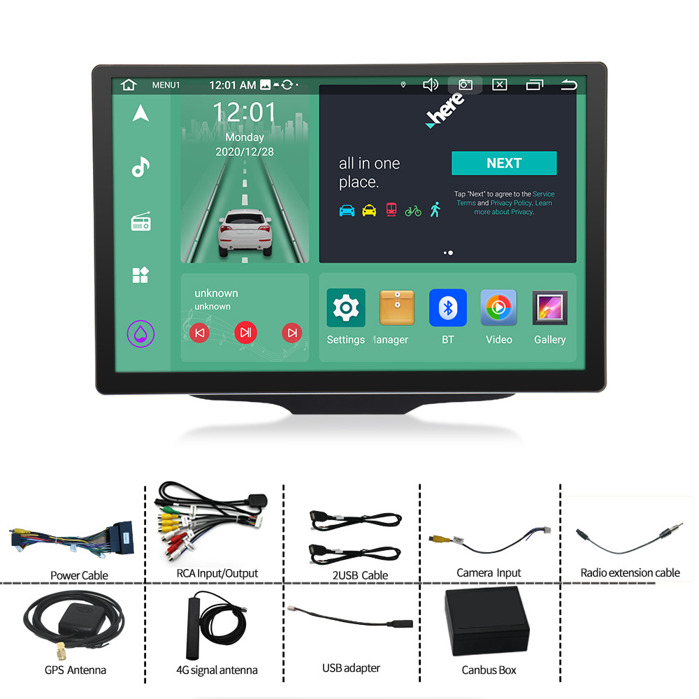 Aplicable a 13.3-pulgadas Jeep 16-18 hombre libre 2 + 32 4 + 64 CarPlay coche Android Navigator
