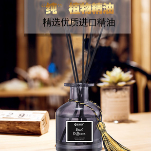 Fuxiangyuan Fireless Household Aromatherapy Refill Liquid Indoor Fragrance Air Deodorizer Roman Bottle Diffuser Long-Lasting Fragrance